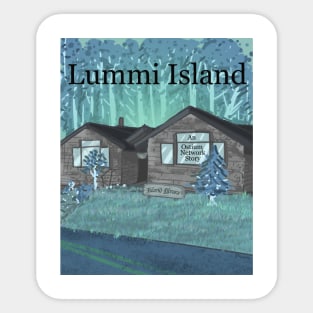 Lummi Island Sticker